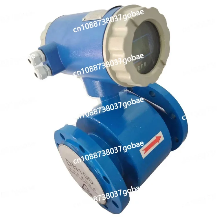 Intelligent Electromagnetic Flowmeter Water and Sewage Liquid Anti-corrosion Integrated Split Pipeline LDG Sensor DN100