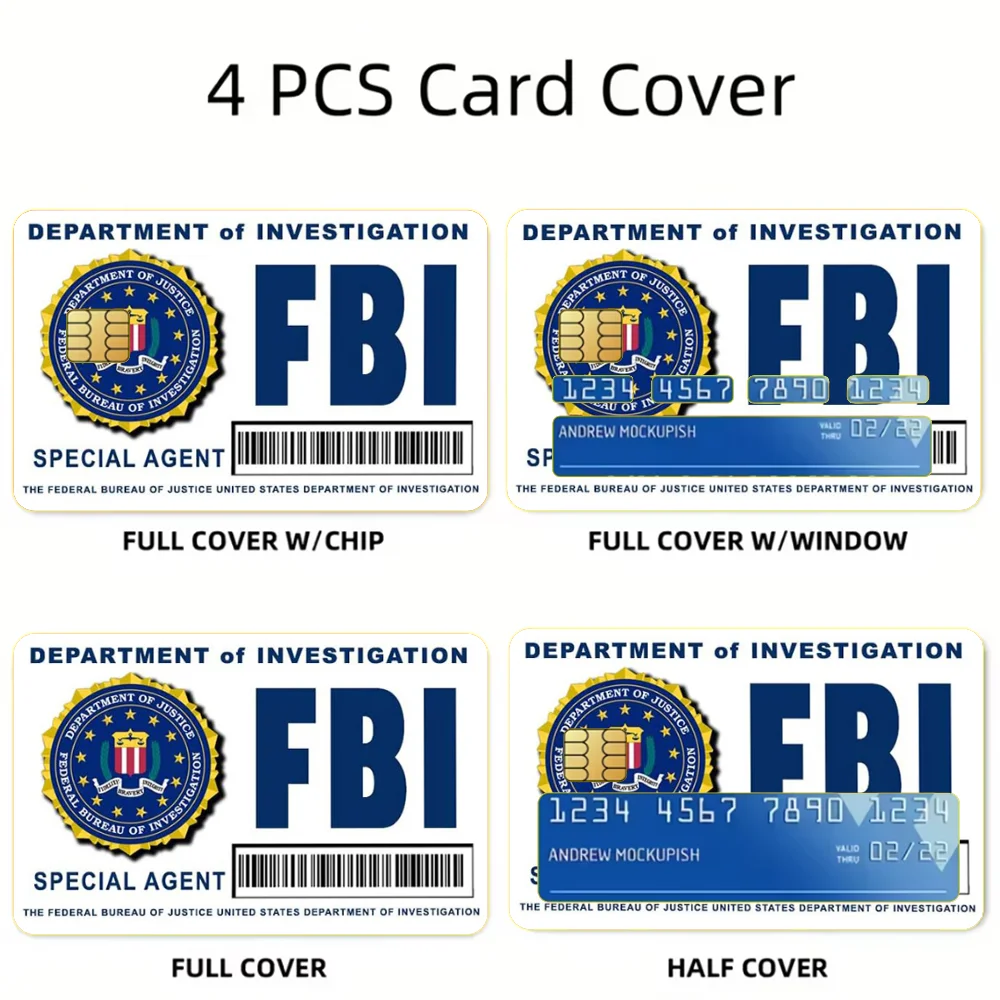 Police Fbi Stickers…