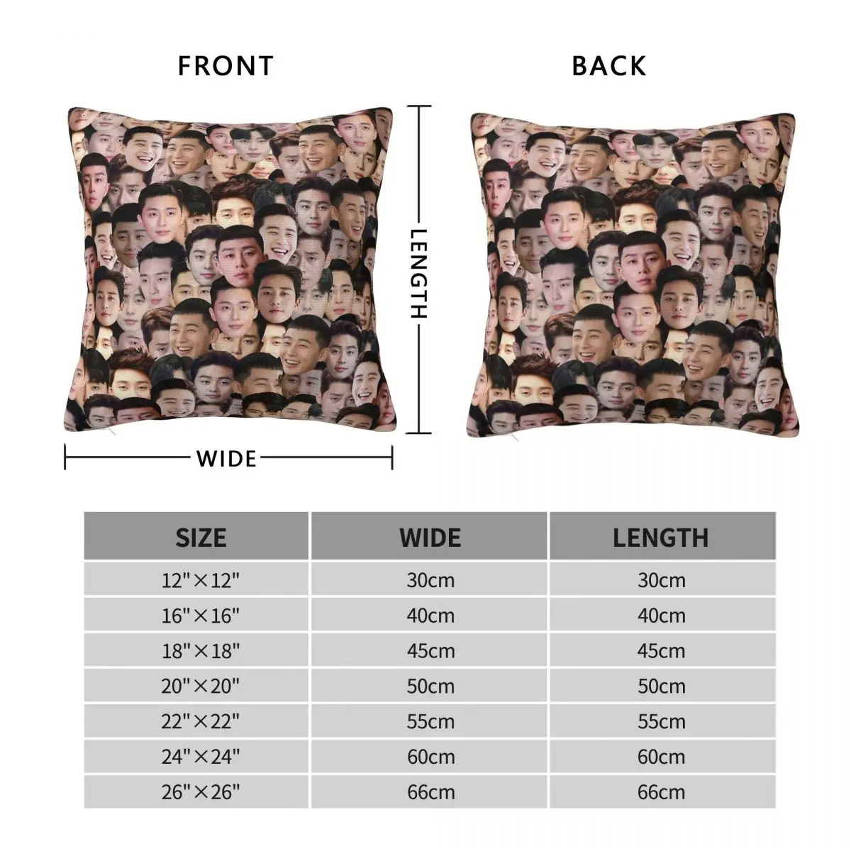 Itaewon Class Park Seo Joon Square Pillowcase Polyester Linen Velvet Pattern Zip Decor Throw Pillow Case Sofa Cushion Cover 18