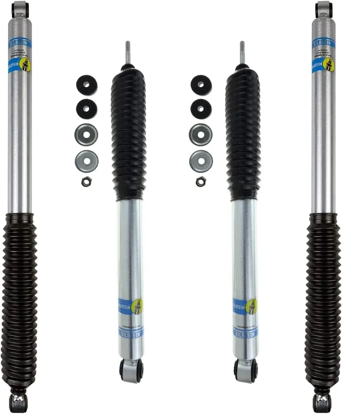 Bilstein 5100 Monotube Gas Shock Set Compatible with 2005-2016 Ford F250 / F350 4WD Pickups