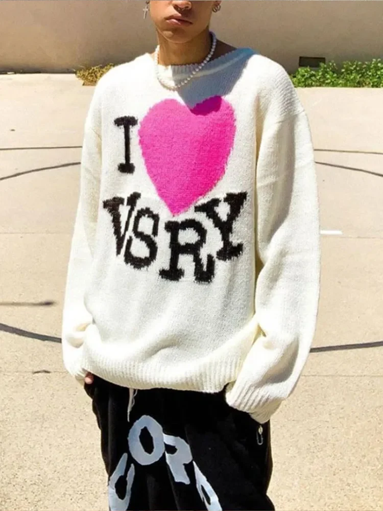 

Мужской Жаккардовый Пуловер с круглым вырезом, длинным рукавом