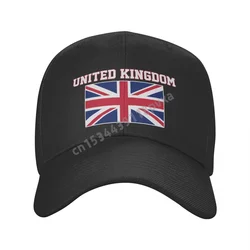 Baseball Cap United Kingdom Flag UK Great Britain Fans Wild Sun Shade Peaked Adjustable Outdoor Caps for Men Women