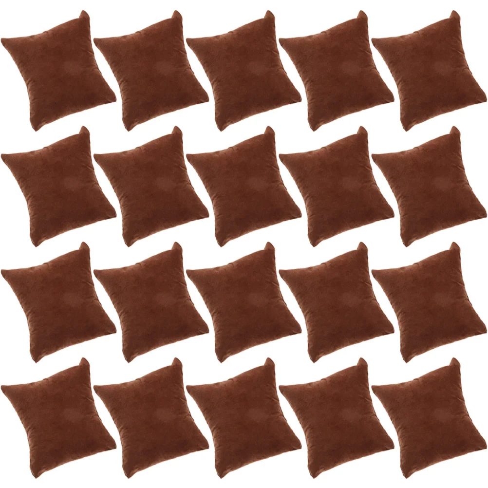 Display kotak jam tangan, 20 Pcs pemegang bantal jam tangan untuk gelang berdiri rantai bantal biasa