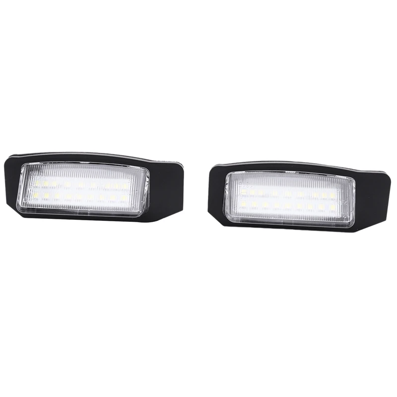 2 Stück 12V LED Canbus LED Kennzeichen leuchte für Mitsubishi Outlander 2006- Lancer Sportback Ersatz baugruppe