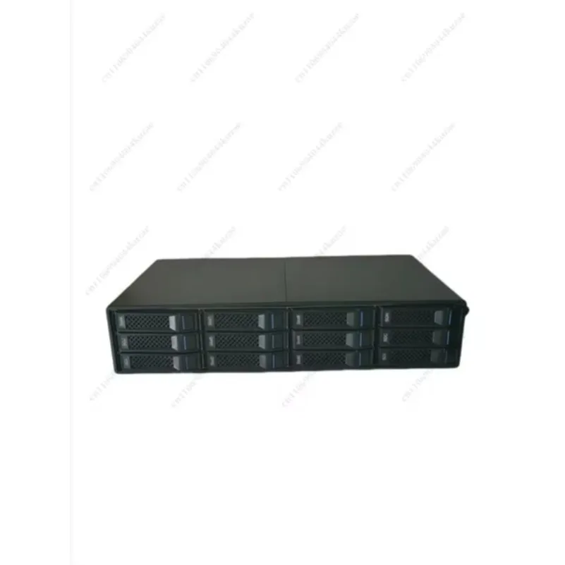 12- Hard Disk Expansion Cabinet, External Storage Box Nas 12G Backplane, Can Be Connected In Series With Multiple Cages