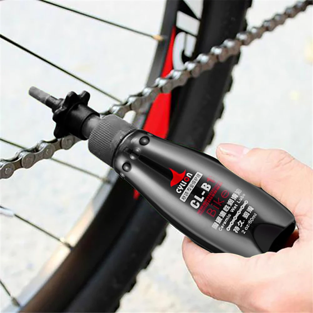 60mL Motorcycle Chain Oil Mountain Bike Flywheel Chain Lubricant Motorbike Repair Tool Lube For Motorcycle Repair Maintenance