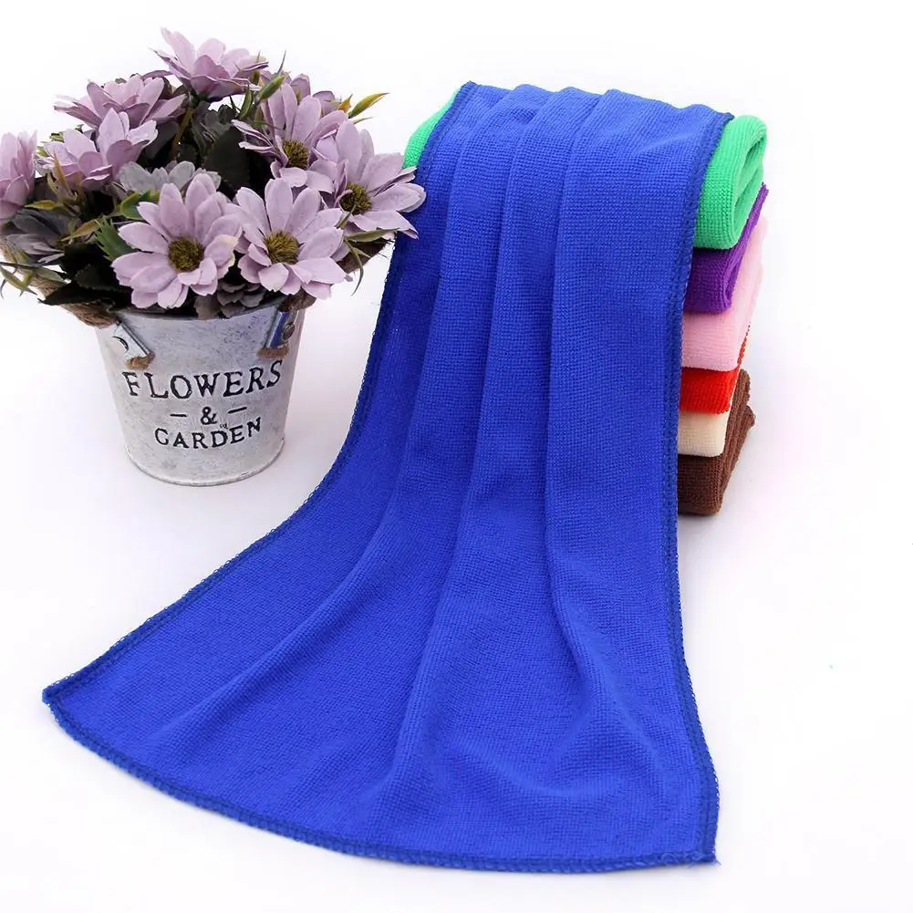 Microfiber Cleaning Towel Car Dry Wash Tools Thicken Soft High Water Absorption Automobile Glass Washing Household Wash Supplies