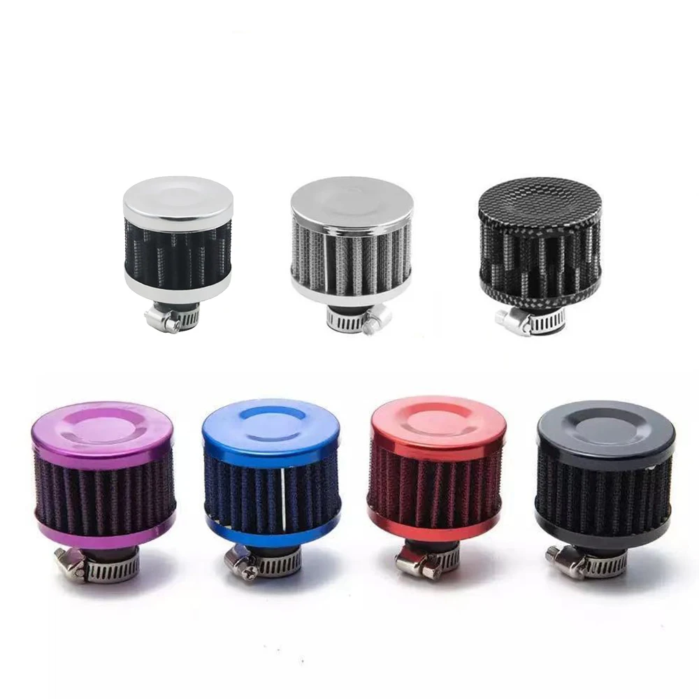 Universal Interface Car Air Filters Small 12mm For Motorcycle Turbo High Flow Racing Cold Air Intake Filter Mushroom Head