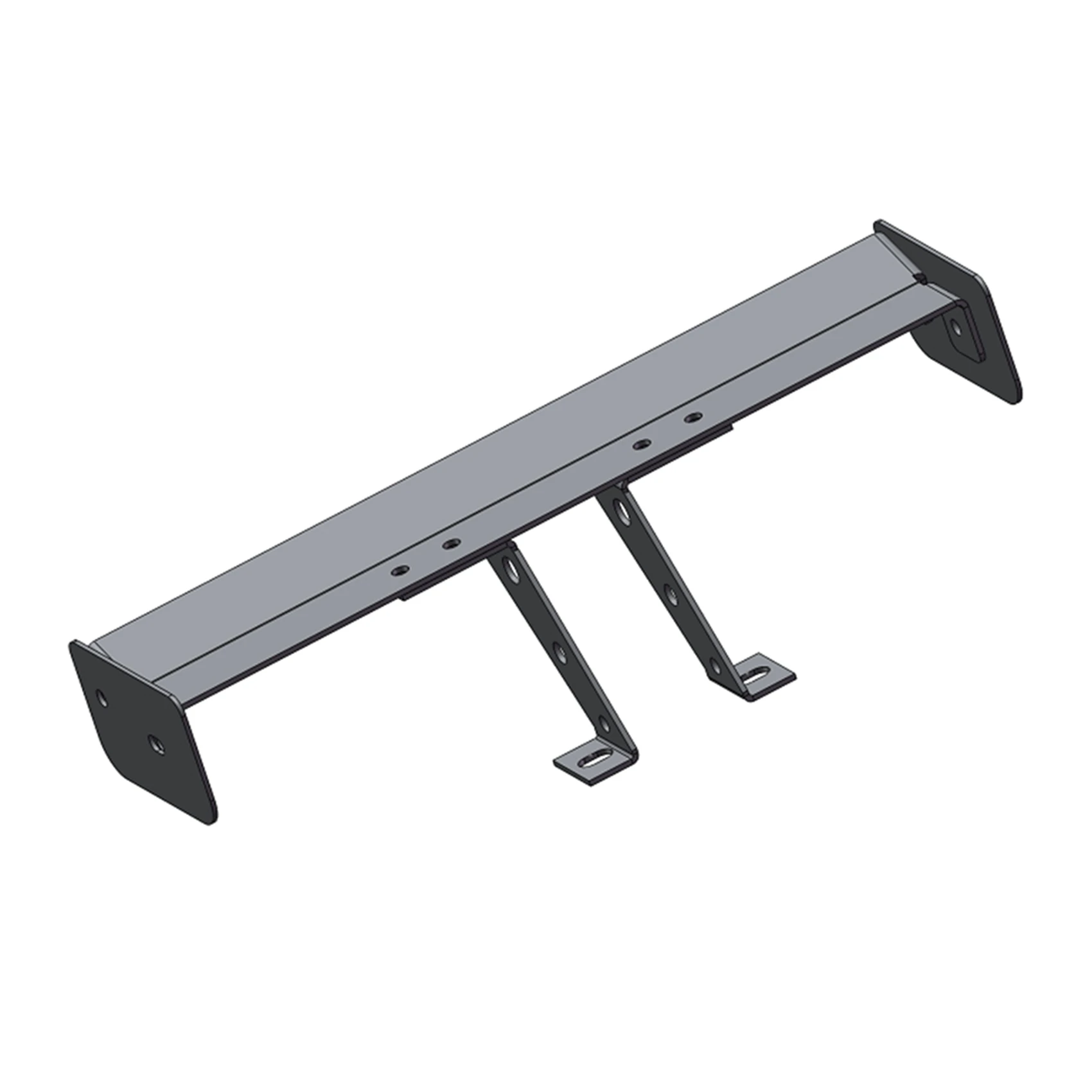 1/10 Rc Auto Aluminium Staartvleugel Spoiler Voor Tamiya TT-01 Tt02 Hsp 94123 Hpi 1/10 Rc Op Weg Racen Drift Auto 180Mm