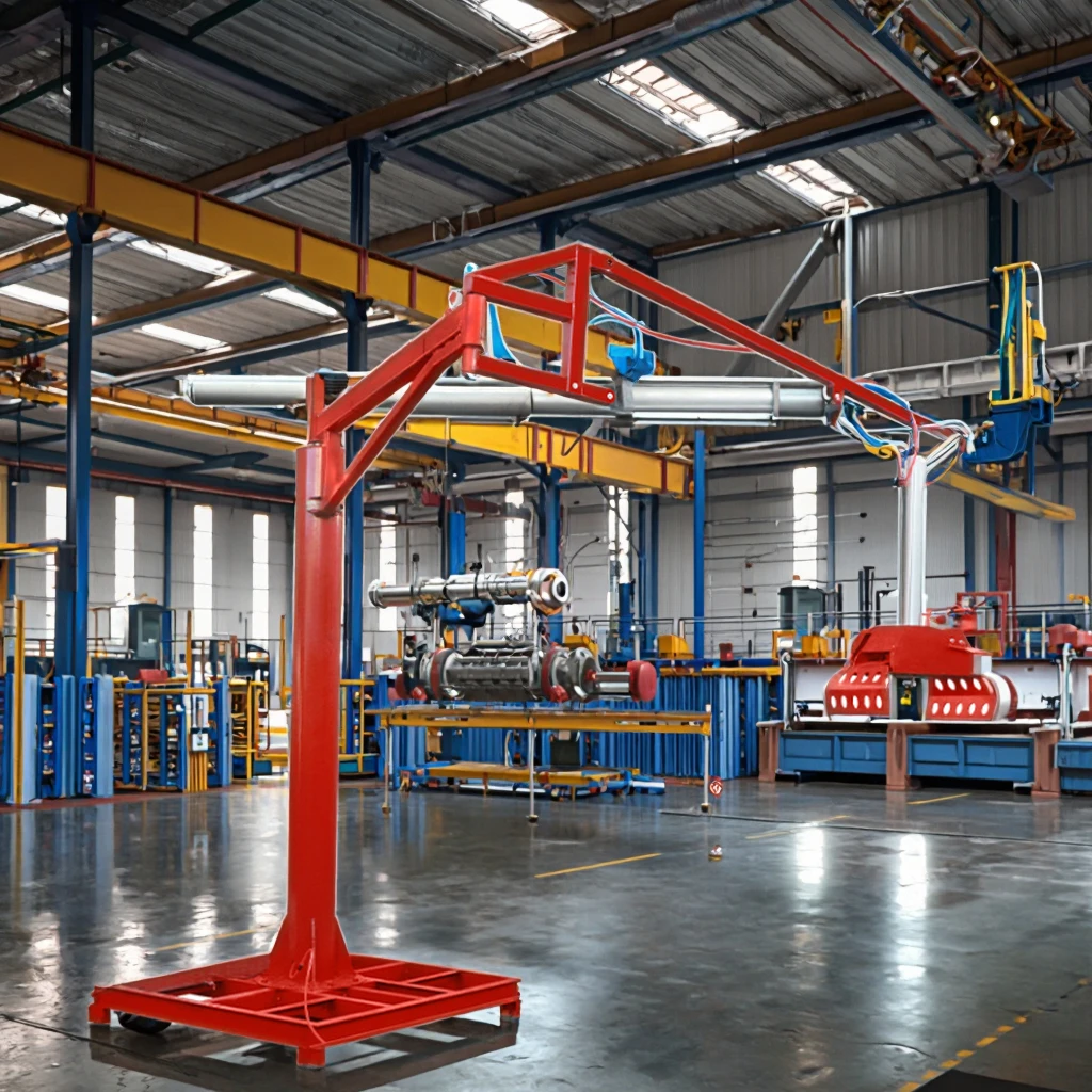 Arm Loading and Unloading Cement Feed Movable Stacking Balance Crane Pneumatic Mechanical Transporter