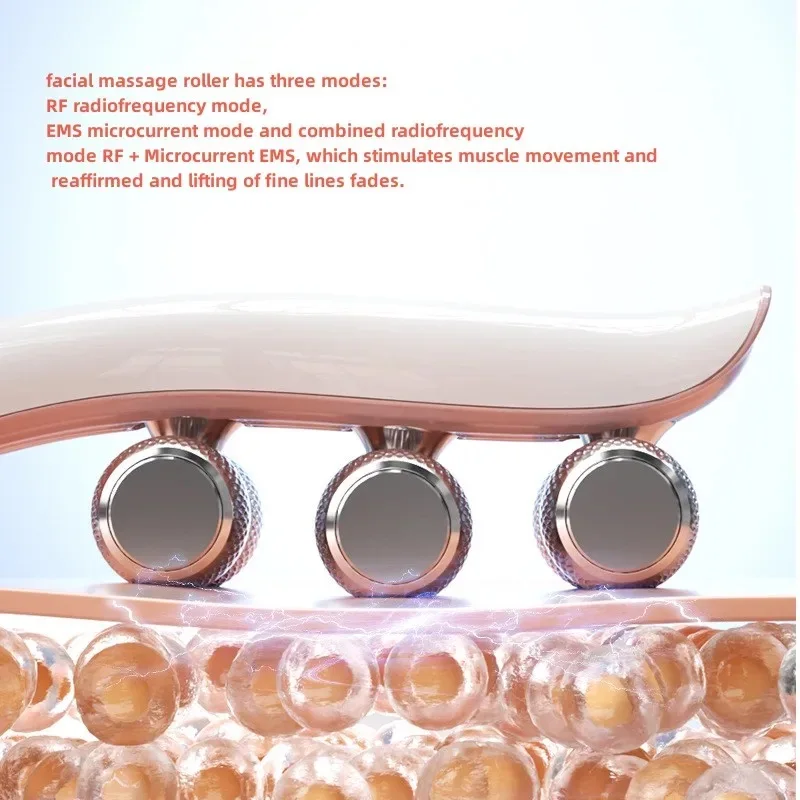 Y Shape Face Massager Anti Wrinkle Face Device V Face Roller Lifting Tool RF Full Body Slimming Device Double Chin Reduction