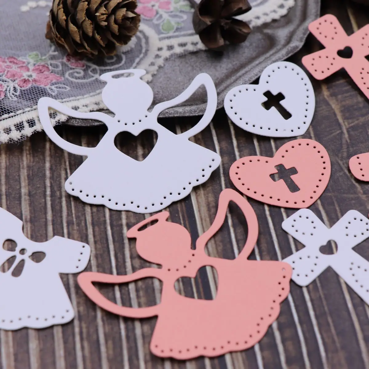 Angel Metal Dies Cutting for Card Making DIY Handmade Craft Angel Die Cut for Scrapbooking 2024 New