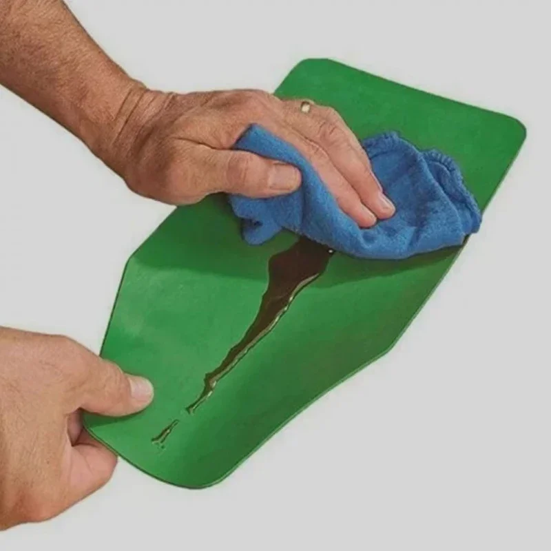 Outil de guidage d'huile de Drainage en Silicone Flexible, plaque de guidage d'huile, entonnoir pliant de toute forme pour restaurer la forme originale, 1 pièce