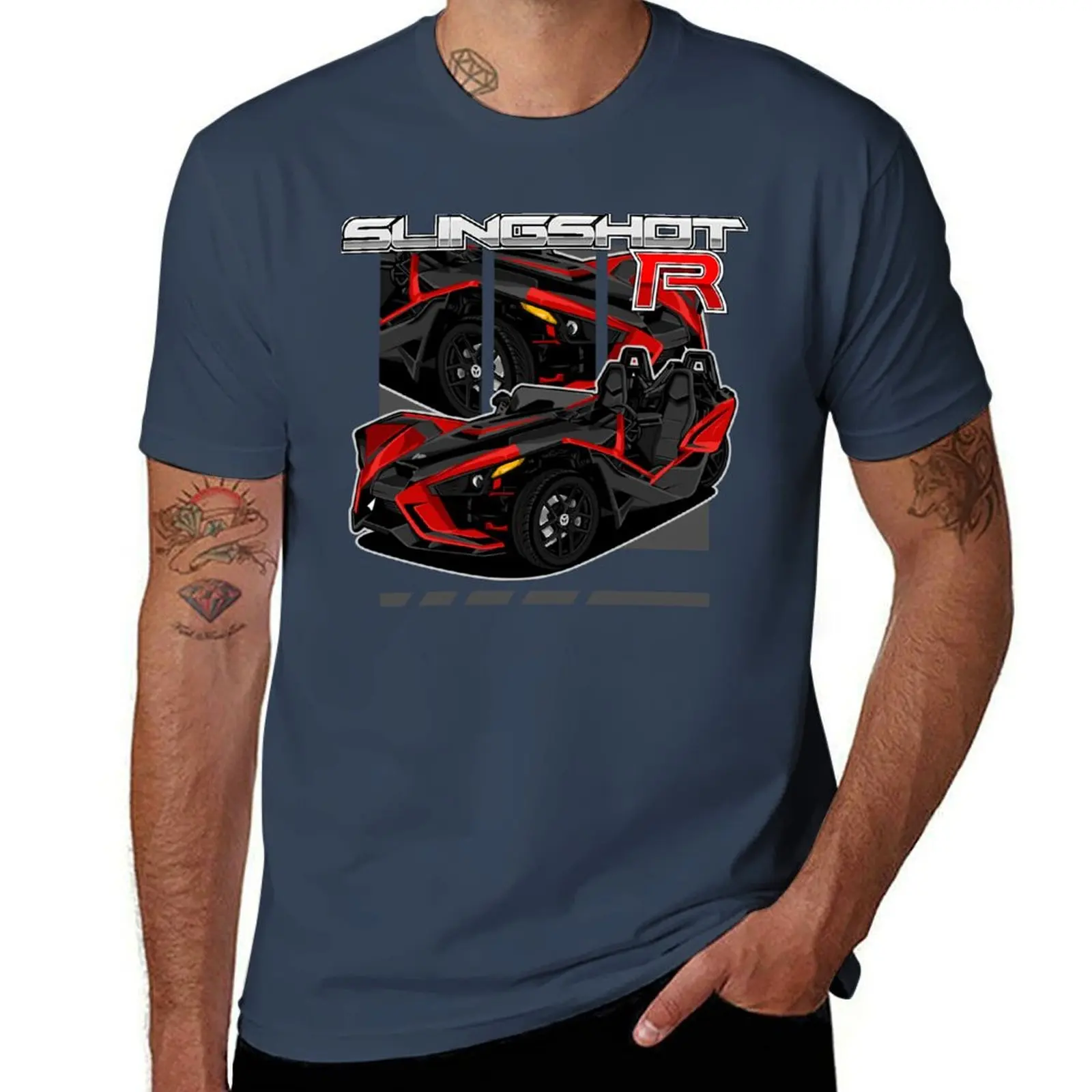 

Polaris Slingshot R Red T-Shirt Christmas Theme Tee Top