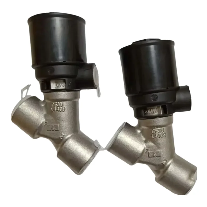 ASCO E290A792 Pneumatic Valve Angle Valve Angle-Body Piston Valve Air Valve Water Valve for Air Water Gas Oil Steam