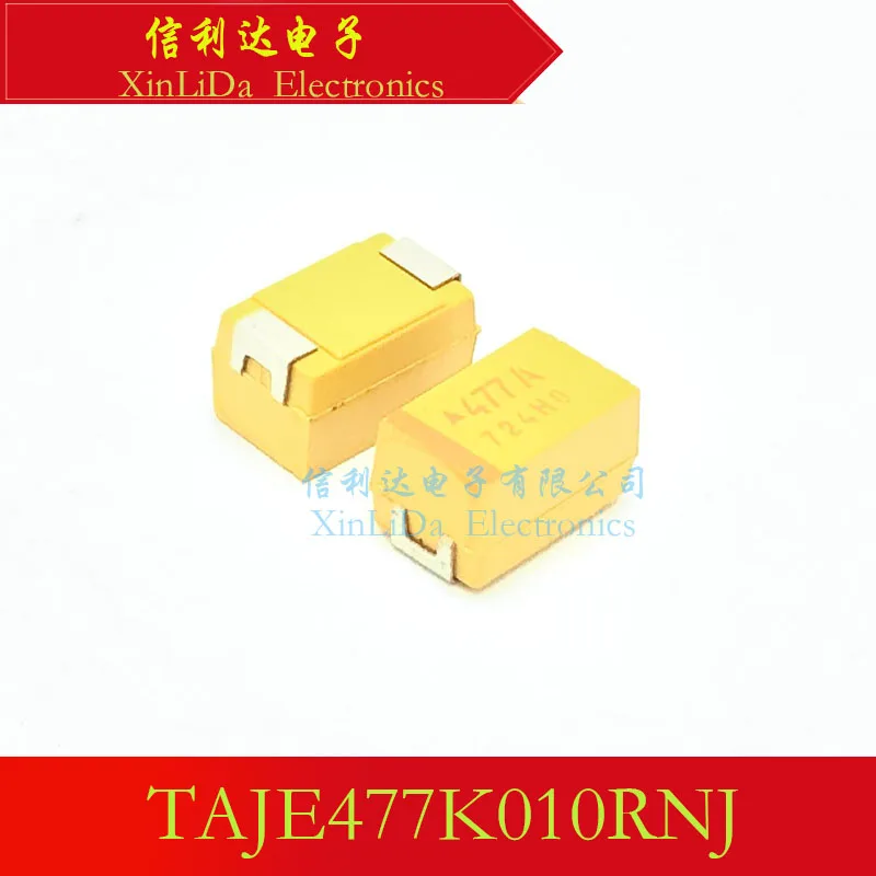TAJE107M025RNJ TAJE477K010RNJ CASE-E-7343-43(mm) Tantalum capacitor New and original