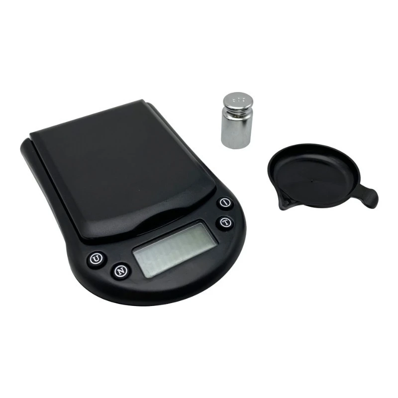

Palm weighing electronic scale black, jewelry, weighing high precision 200g/500g