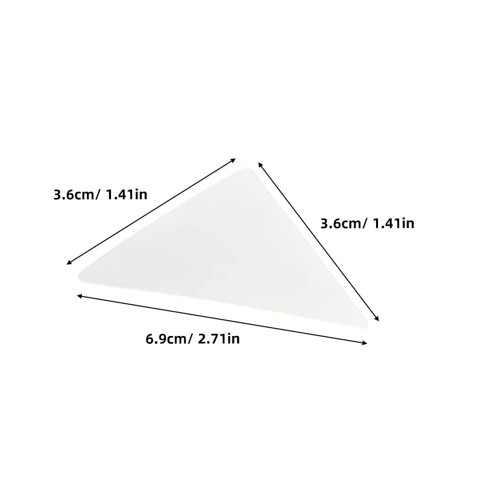 180 Pcs Collar Crisp Shirt Sticker Dress Neck Protector Pvc Triangle Inserts for Men Pointed Anti-warping Tuck Band Fixer