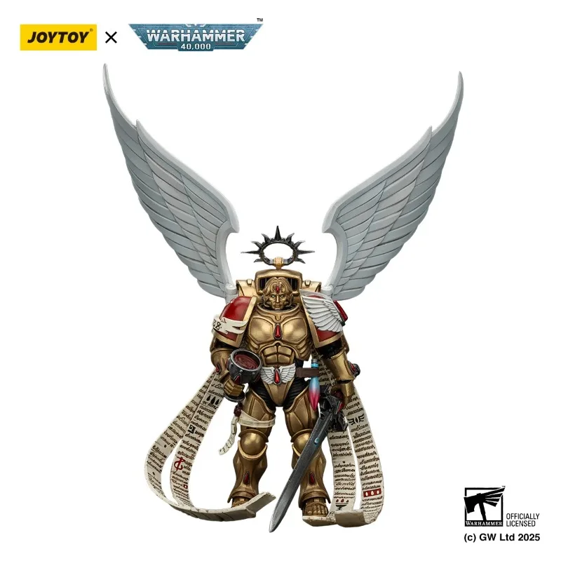 In Stock JOYTOY Warhammer40K 1/18 Action Figure Blood Angels The Sanguinor With Encarmine Broadsword Figures Toys view 2