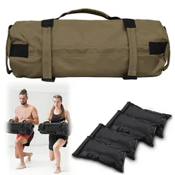 Heavy Duty Workout Sandbags Adjustable Weight Filler Bags For Fitness MMA Boxing Power Training Weightlifting Exercise Home Gym