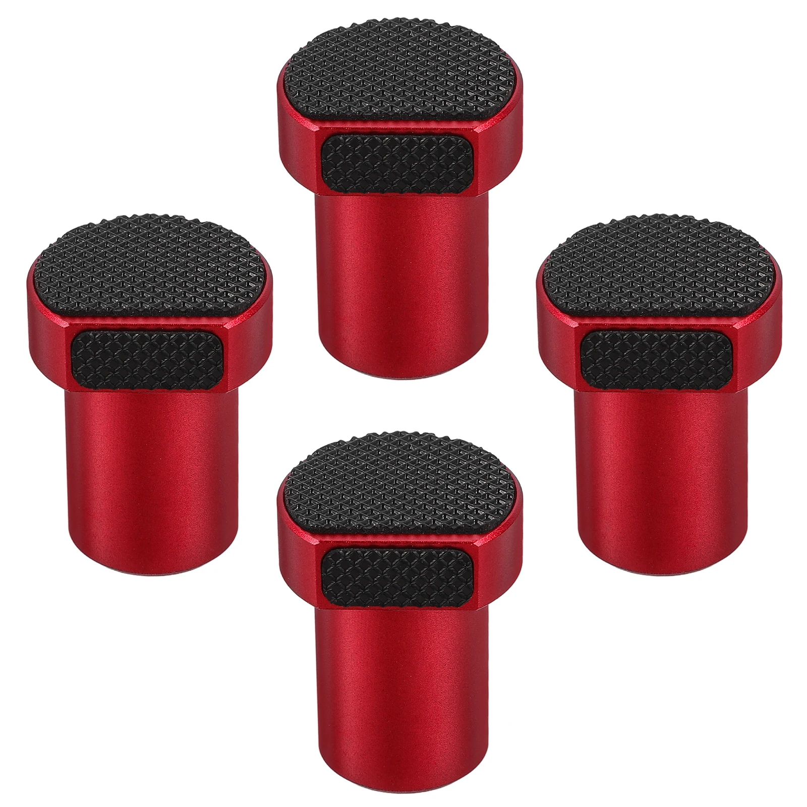 

4pcs Anti-slip Gasket Brake Workbench Peg Durable Reusable Planing Stopper Nonslip Positioning Plug for Woodworking Vice Office