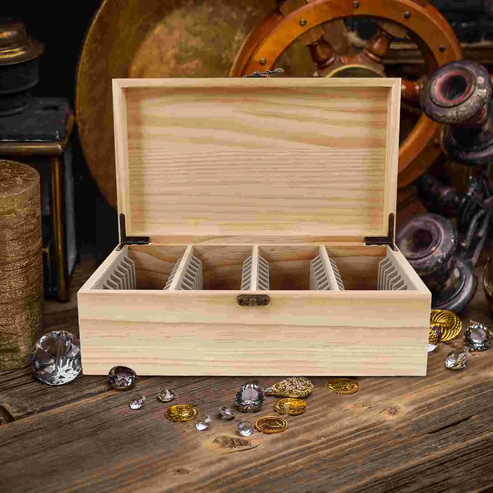 Identification Box Commemorative Coin Collection 2950X1750X1050CM Solid Wood