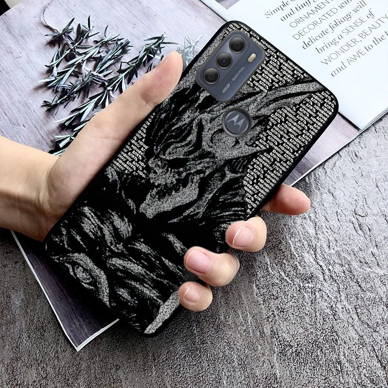 Berserk Guts Phone Case For Moto Edge 50 40 Pro Edge 40 30 Ultra Neo Fusion G Power G Stylus G Play E32 E20 E40