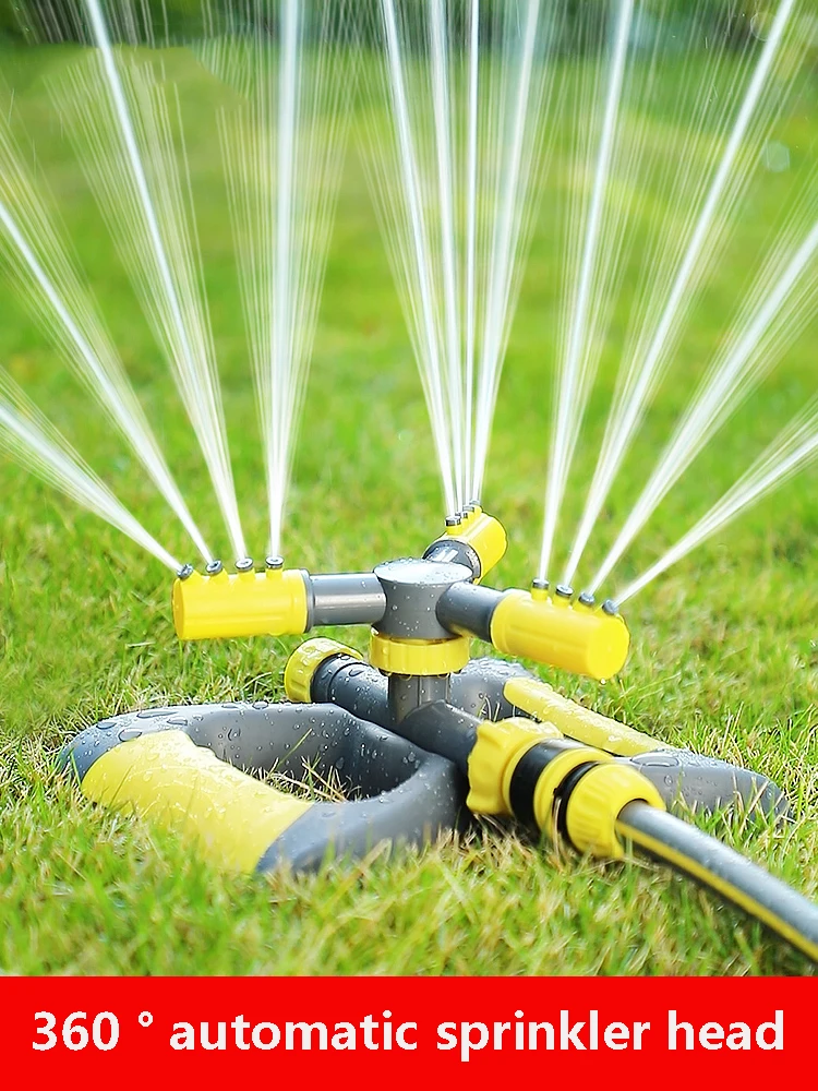 Fully Automatic Garden Watering 360 Degree Nozzle Iawn Vegetable Garden Watering Sprinkler