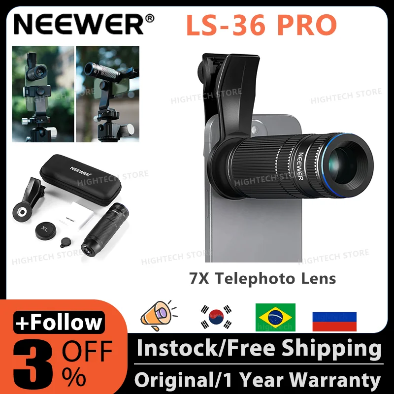NEEWER LS-36 PRO 렌즈 클립, 진짜로 스마트폰 촬영의 질을 바꿀 수 있을까?