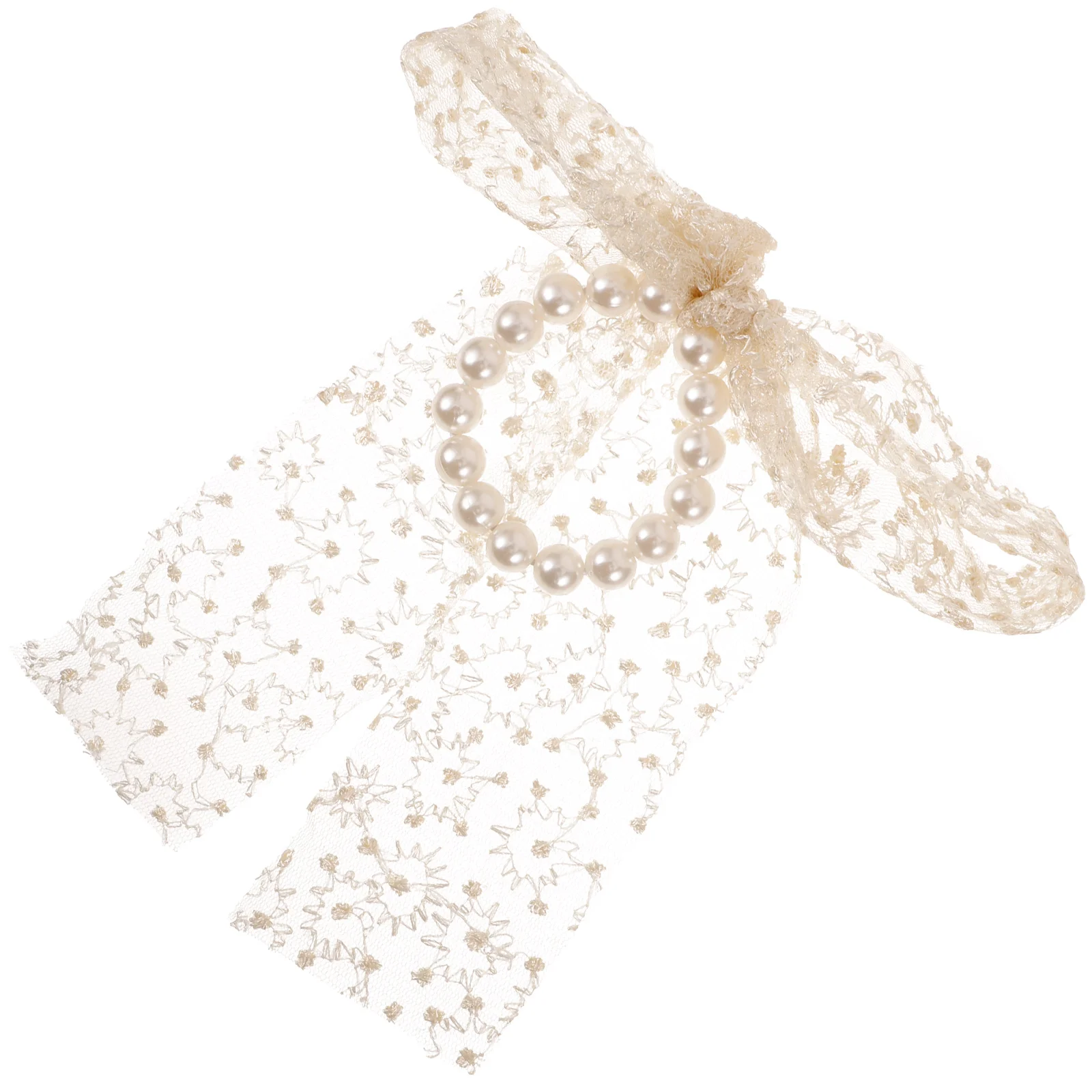 

Pearl Rope Bows Girls Girls Ponytail Holders For Thick Hair Women Ponytail Holders Thick Hair Accessories