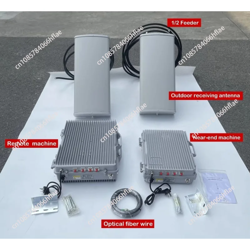Digital Signal Repeater 5/10/20 W AGC Long Distance Boost Gsm Rural Office Building Fiber Optic Repeater
