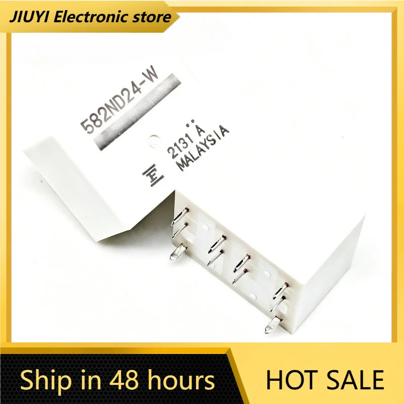 New 1pcs/lot 582ND24-W 24VDC 10pins Automotive central control module electronic DC electromagnetic relay