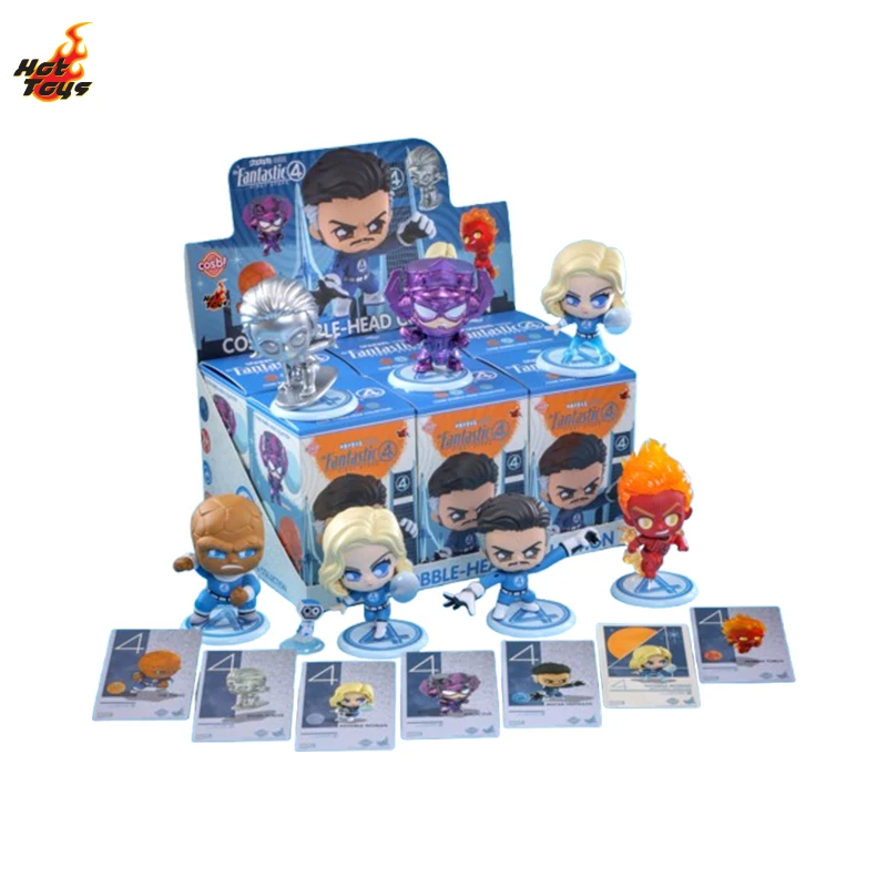 

New Hot Toys Fantastic 4 Man: The First Show Of Cosbi Blind Box Mini Doll Tide Plays With Cute Ornaments Action Figure Toy Gift