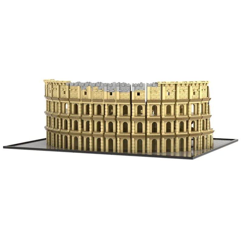 Moc Building Blocks The Colosseum Technology Modular Bricks Model  Gifts Christmas Toys DIY Sets Assembly