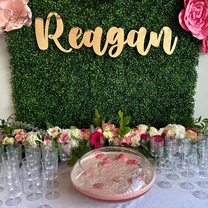 Custom Personalized  Nursery Baby Name Sign, Custom Wood Name Plaque, Handcrafted Baby Room Decor, Unique Baby Shower Gift,