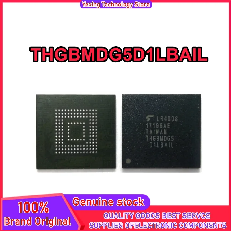 THGBMDG5D1LBAIL 4GB font library 5.0 version eMMC flash granule 0-10 New Original in stock