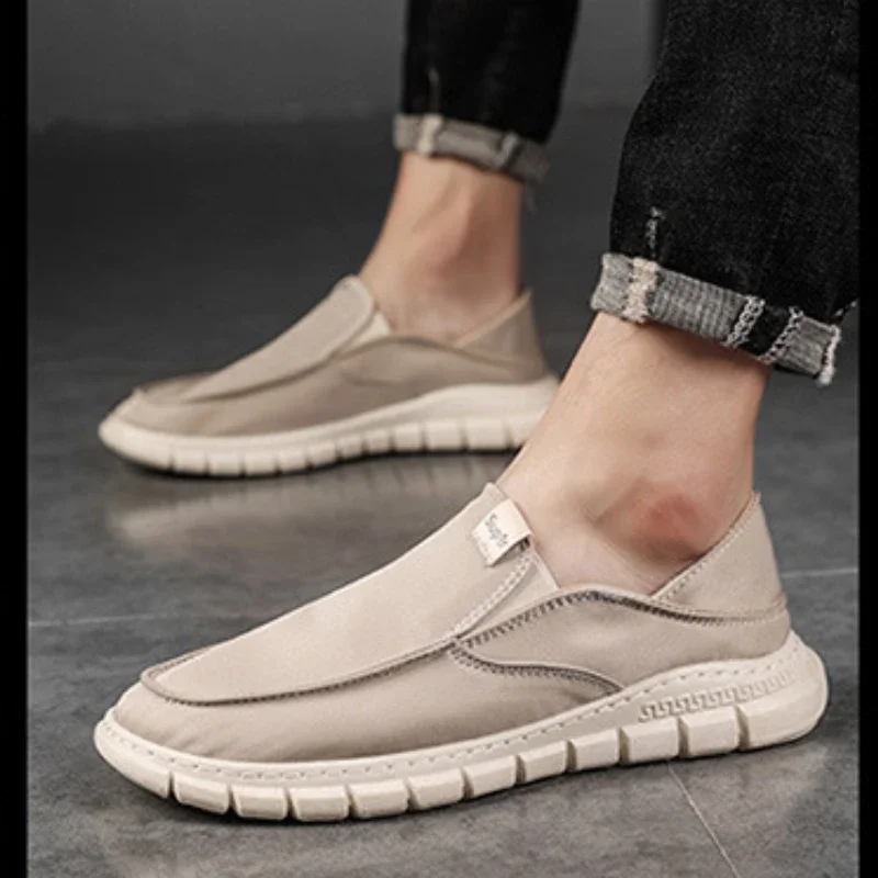 Fashion Shoes for Men Comfortable Men\'s Casual Shoes 2023 New Outdoor Non-slip Breathable Slip-on Men Loafers Sapatos Masculinos