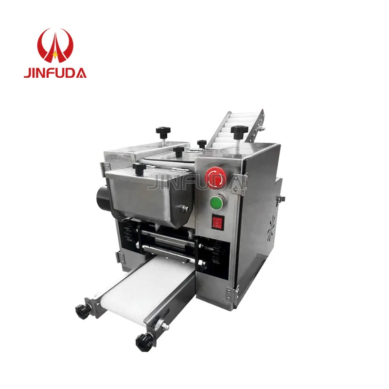 Dumpling Gyoza Siomai Skin Wrapper Making Machine Commercial Tabletop Automatic Samosa Wrapper Maker