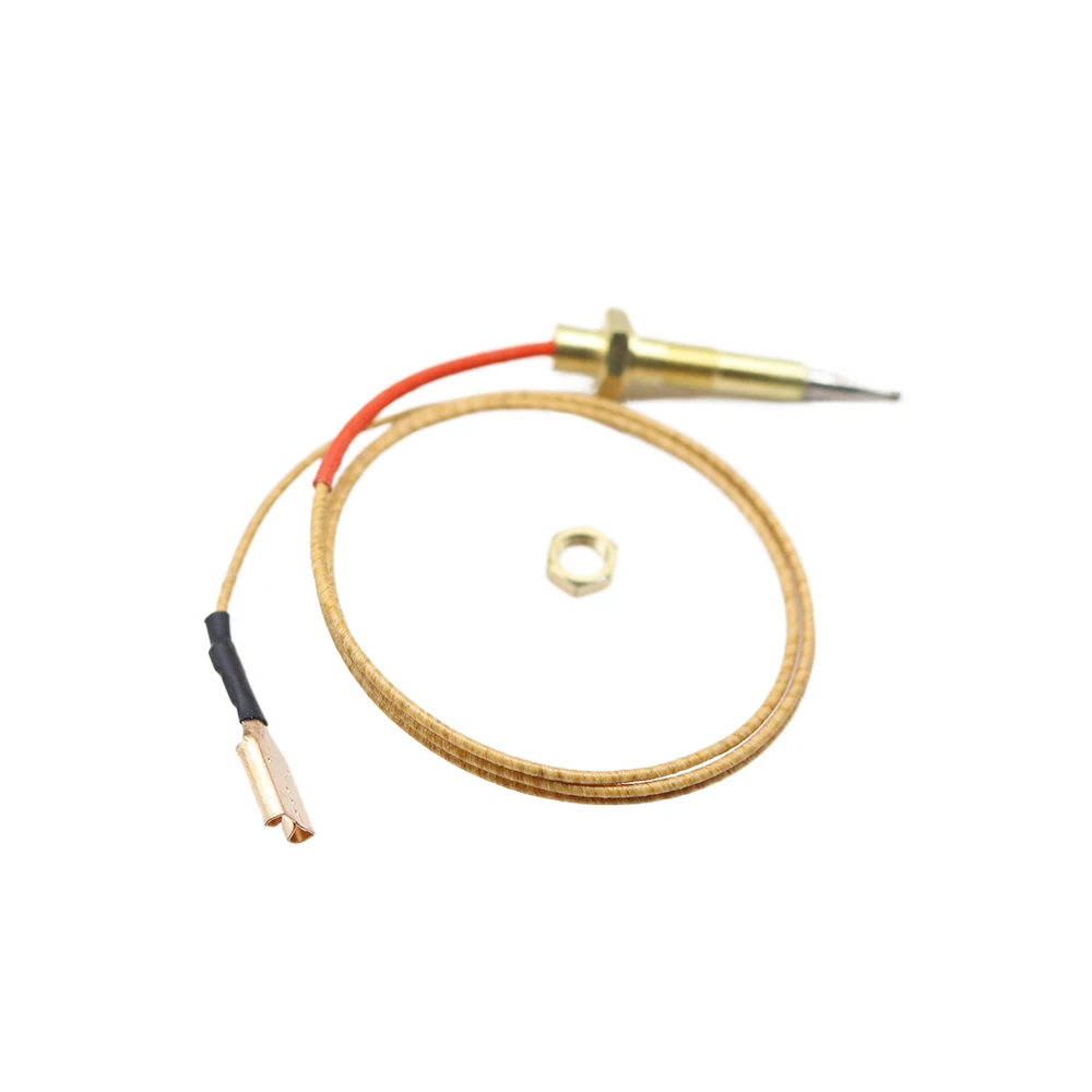 Gas Fireplace Cooker Thermocouple Griddle Stove Parts Temperature Sensor Burner Accessories Flame Fail Safe Wire 65cm