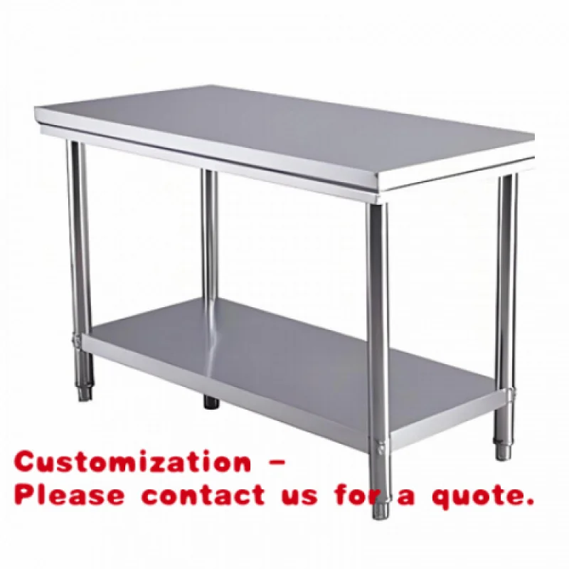 

Customize.High-quality Commercial Kitchen Stainless Steel Food Preparation Workbench and Storage Table Hotel Kitchens