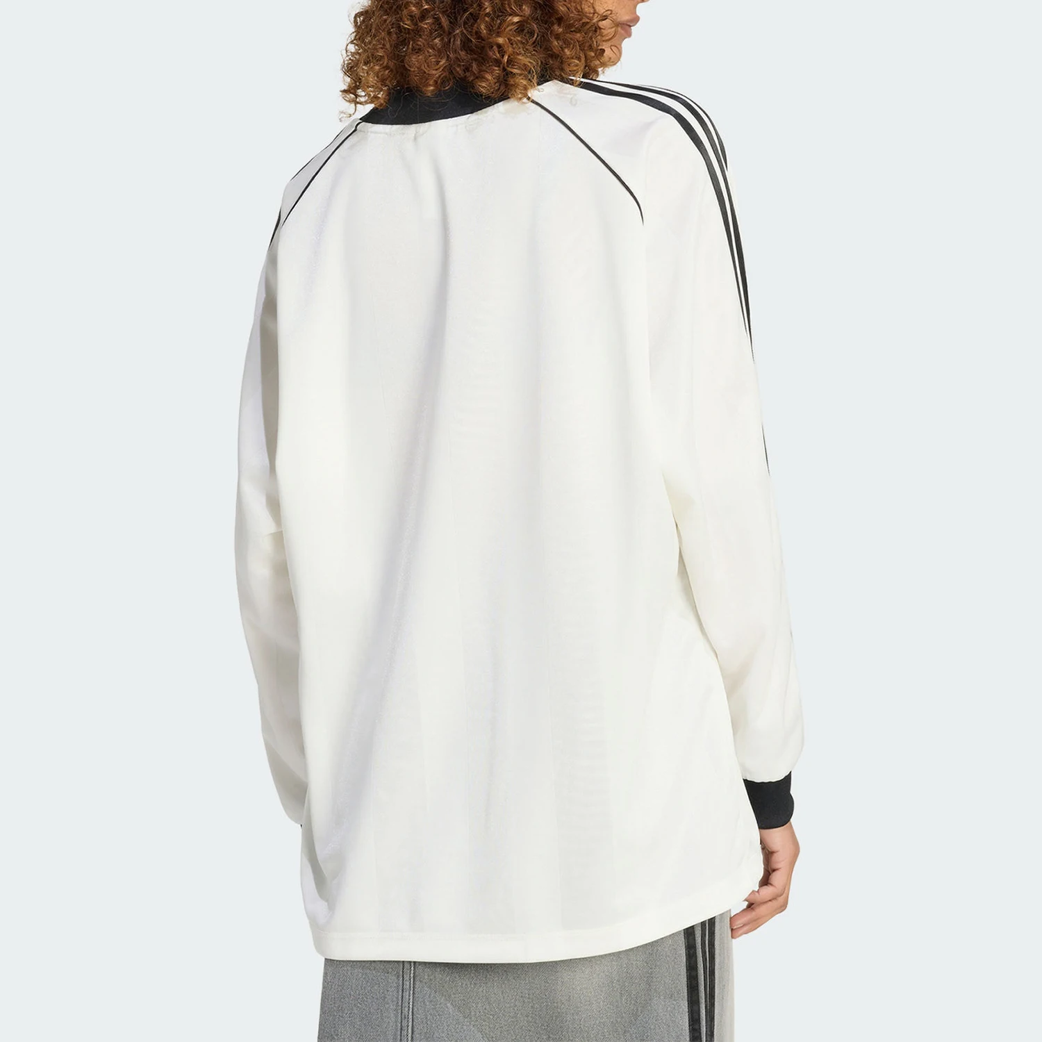 Adidas genuine clover women's casual skin friendly breathable long sleeved T-shirt KG3711