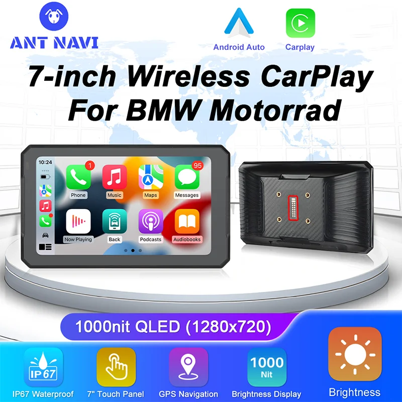 yZ[zBmw 7 C`|[^u Gps irQ[VI[goCirQ[^[CX CarPlay Android  Bluetooth Ipx7 h HD IPS