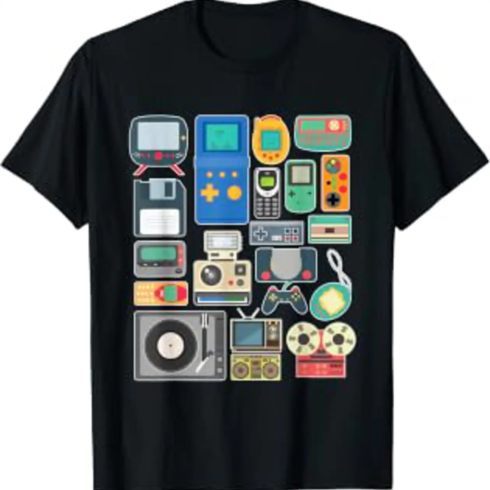 80s 90s Video Game Retro Vintage Classic Arcade T Shirt vintage Washed Slightly Unisex Stretched designer clothes Versatile