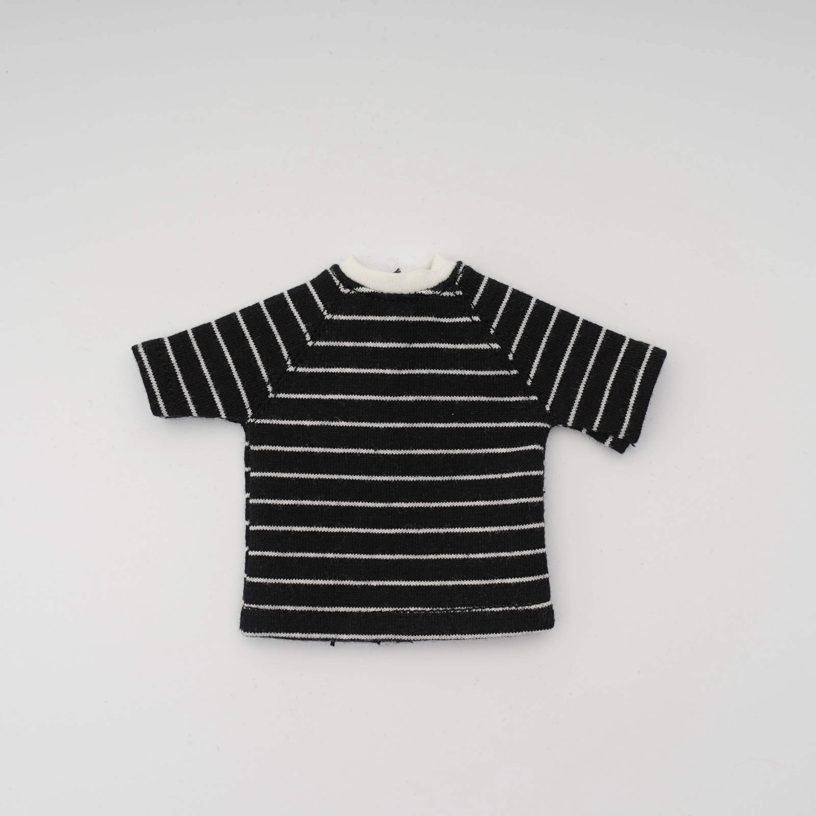 Blythe boneca roupas acessórios de manga curta t ob24 ob22 ob26 azone pequeno pano boneca roupas bjd 6 pontos camiseta listrado topo