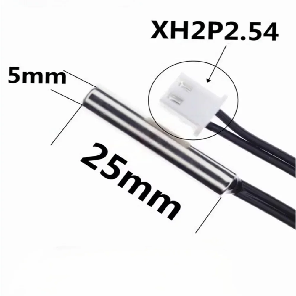 

Air Conditioning Temperature Sensor 5k10K15k20k25K50K100k150k200k Electric Water Heater Probe Solar Thermal Head Length20cm
