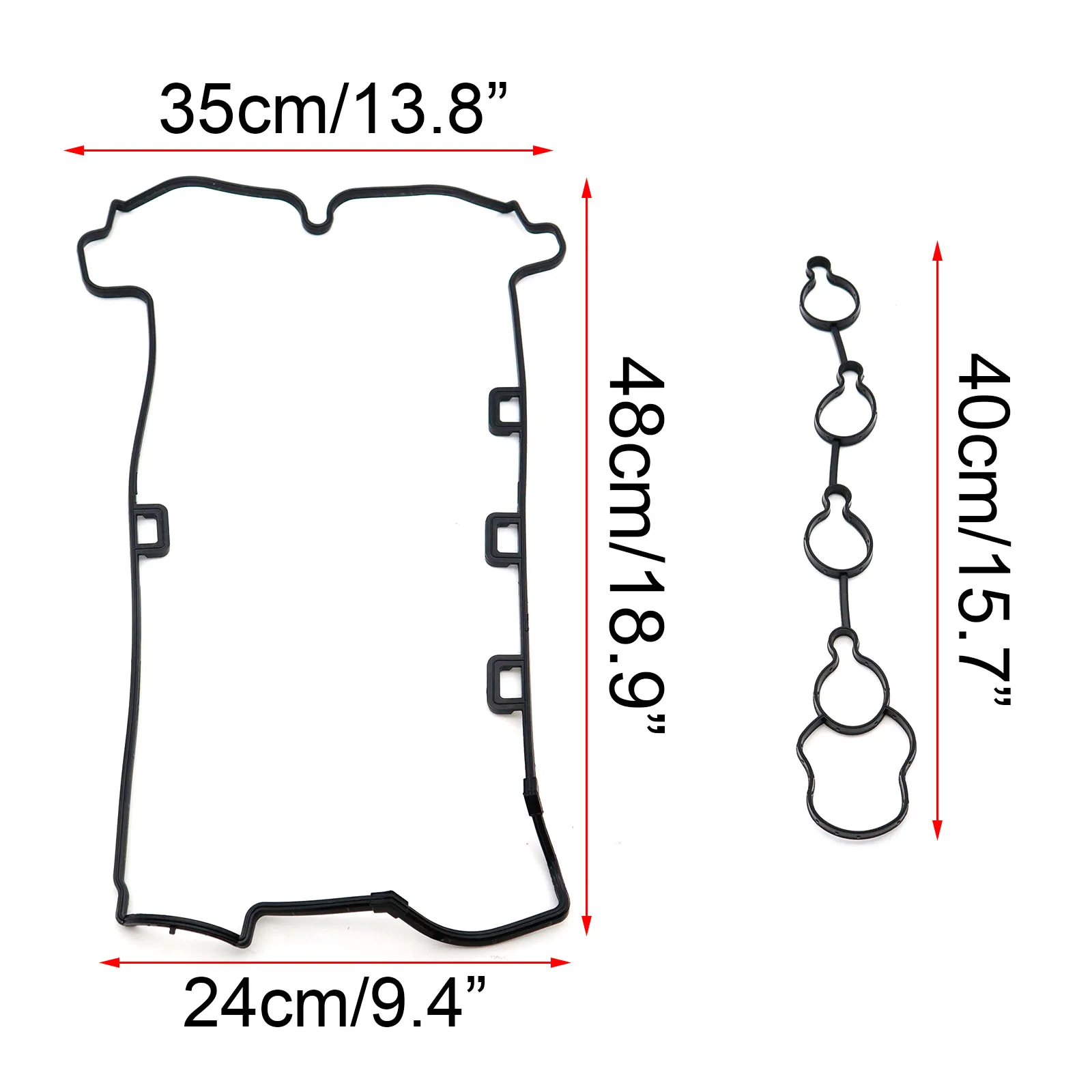 Joint de couvercle de soupape de moteur de remplacement, oral y Equinox GMC Terrain Buick, 2.0L, 2.4L, 2007, 2008, 2009, 2010, 2011, 2012, 2013, 2014, 2015