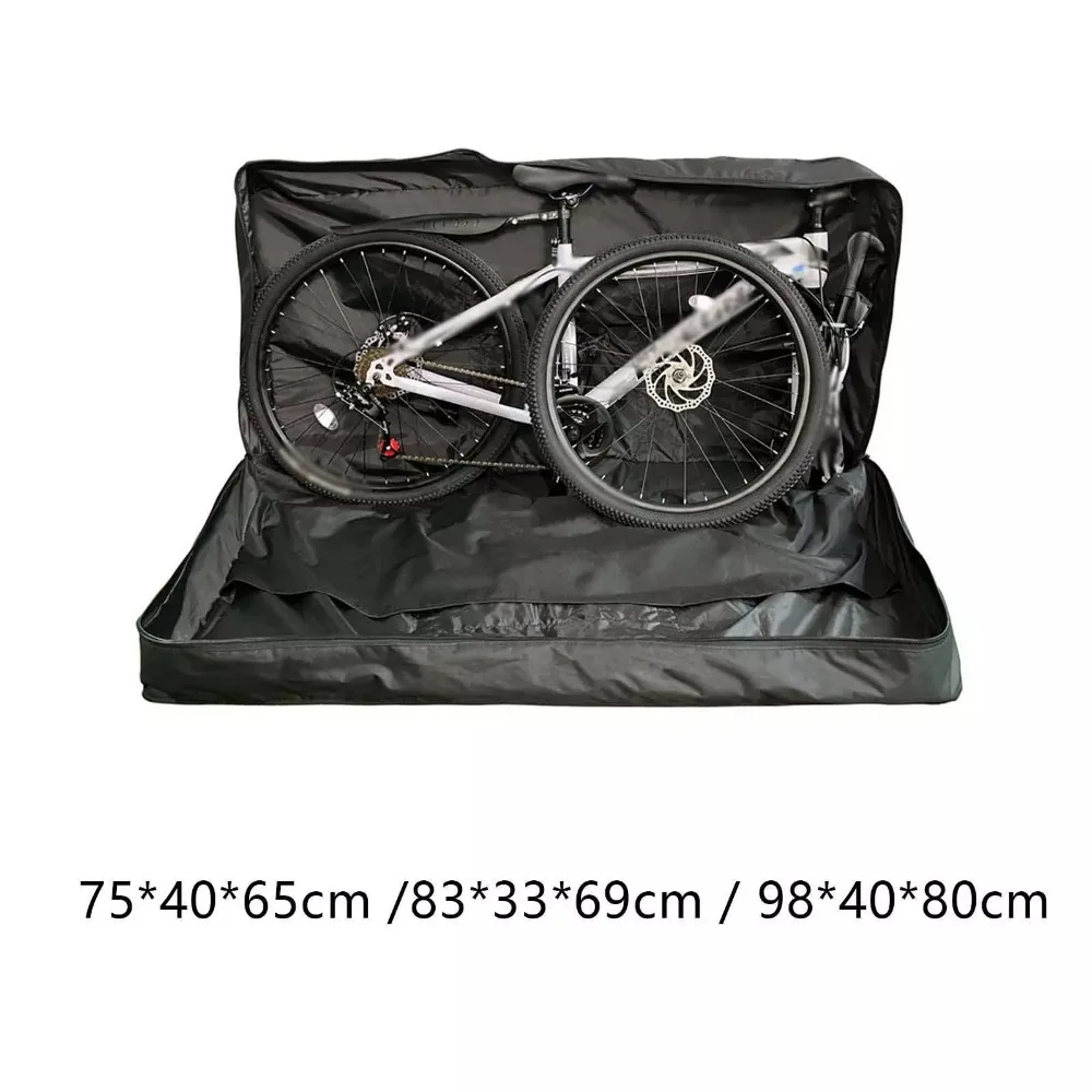 2024 Portable Foldable Bike Carry Bag Sun Protection Dust Cover Bike Travel Bag Waterproof Bicycle Cover Outdoor