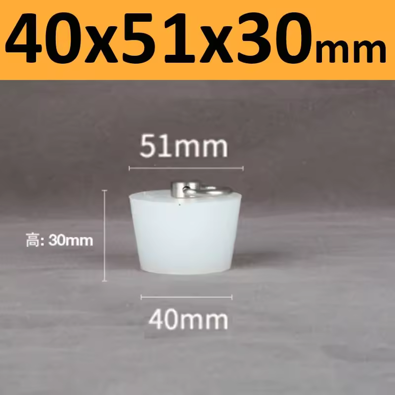 Conical Silicone Plugs With D Ring Waterproof Sealing Cover High Temp Hole Stopper For Bottle/Fish Tank/Barrel - Image 36