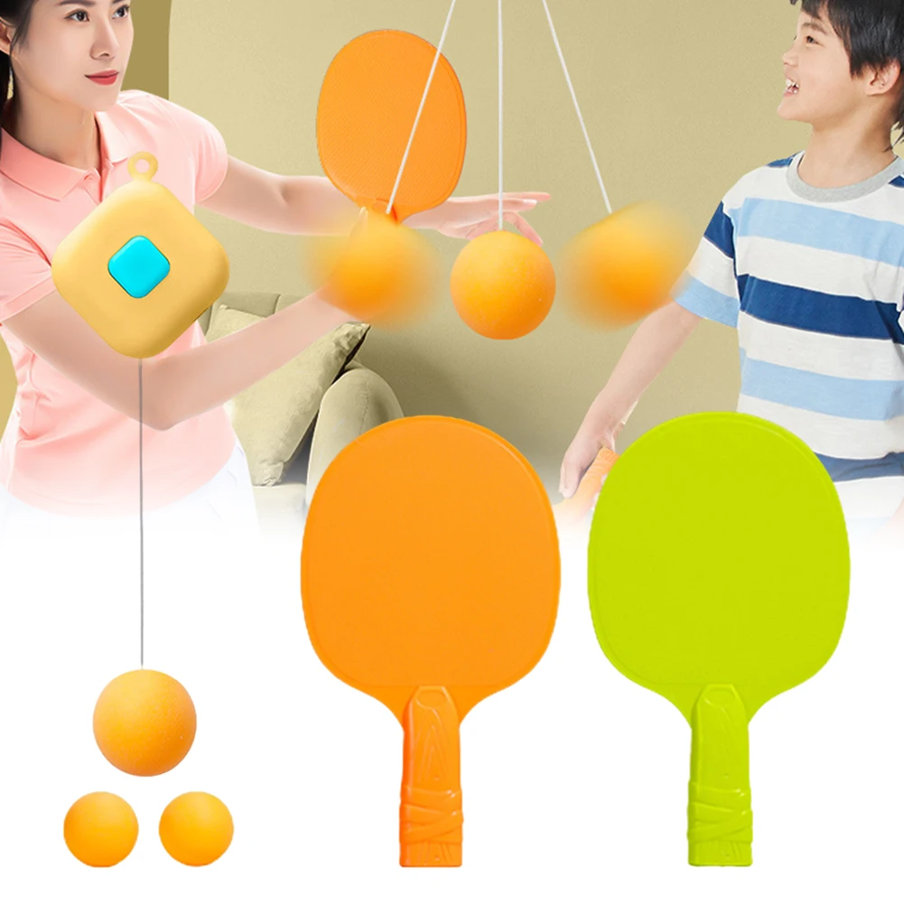 Hanging Table Tennis Trainers For Kids Multifunctional Pingpong Training Device For Home