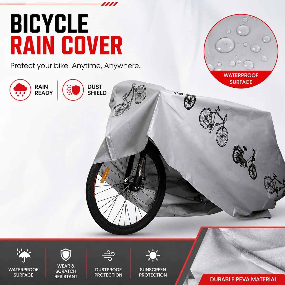 PINMOAP Universal Bicycle Rain - Cycling Gear For Rain review and price